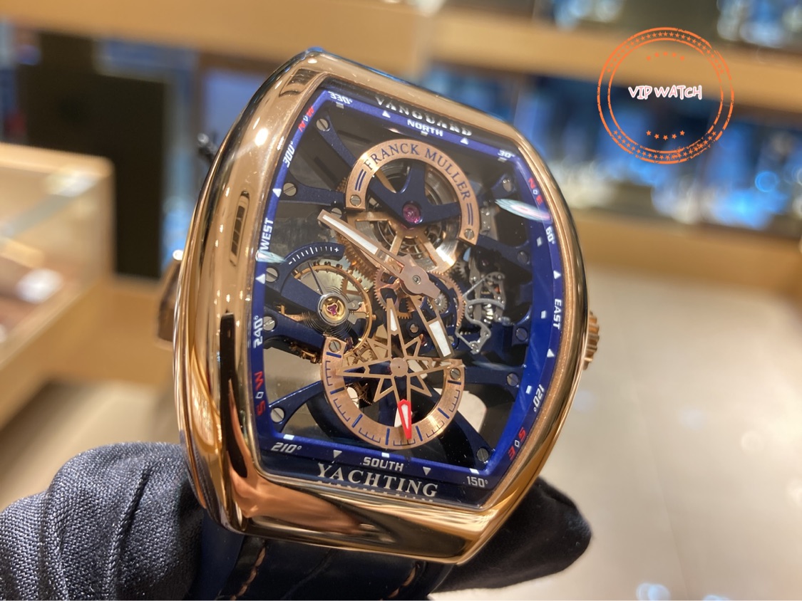 FRANCK MULLER VANGUARD V 41 S6 SQT YACHTING ANC (5N.BL) 5