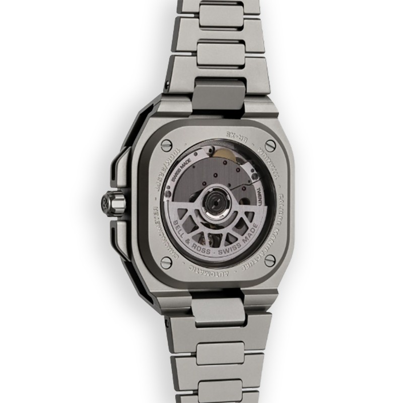 NEW BELL&ROSS BR-X5 BRX5R-BL-TI/STI 5