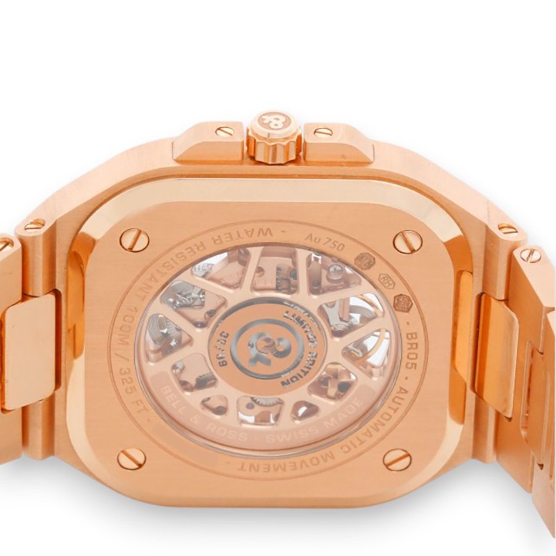 NEW BELL&ROSS BR 05 BR05A-PG-SK-PG/SPG 5