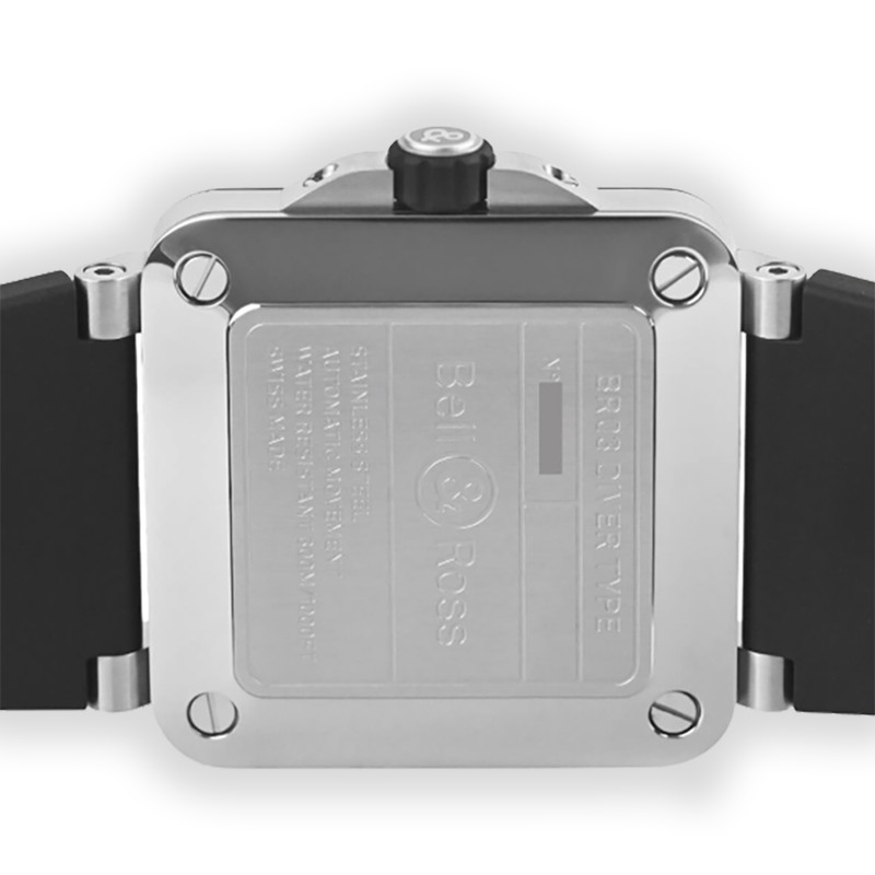 NEW BELL&ROSS BR 03 BR03A-D-WH-ST/SRB 5