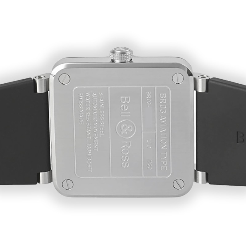 NEW BELL&ROSS BR 03 BR03A-GR-SKST/SRB 5