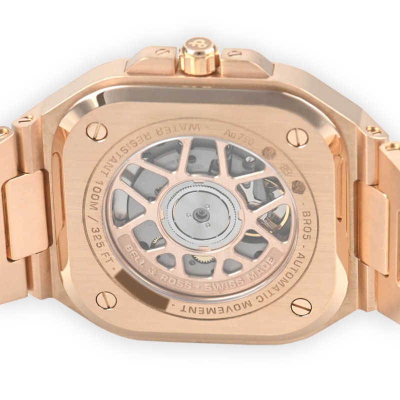 NEW BELL&ROSS BR 05 BR05A-BL-PG/SPG 5