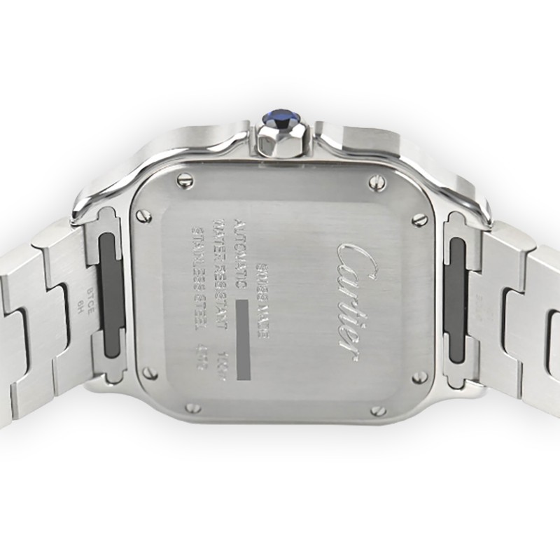 NEW CARTIER SANTOS W4SA0006 5