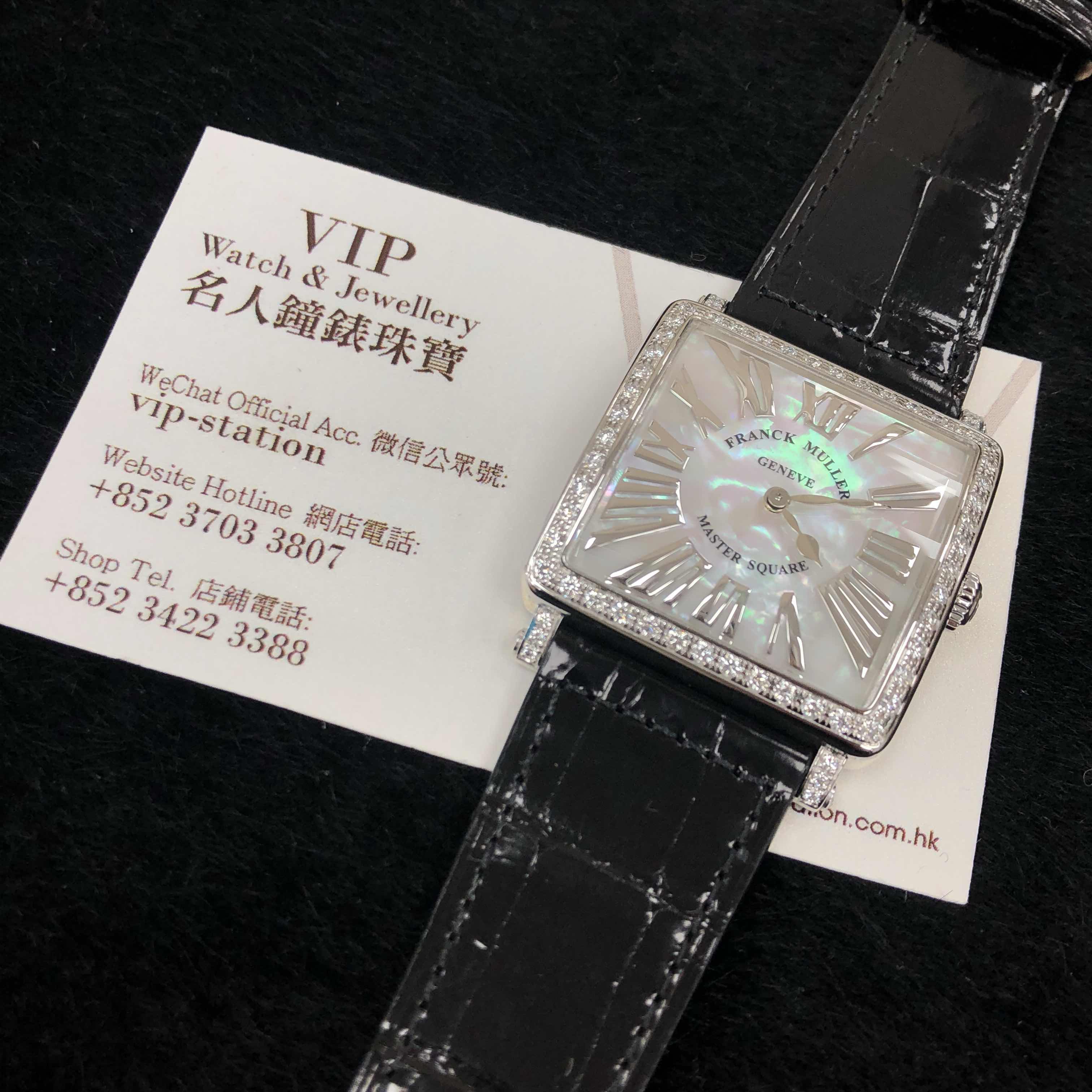 FRANCK MULLER MASTER SQUARE 6002 M B QZ REL R MOP D 1R (AC) 5