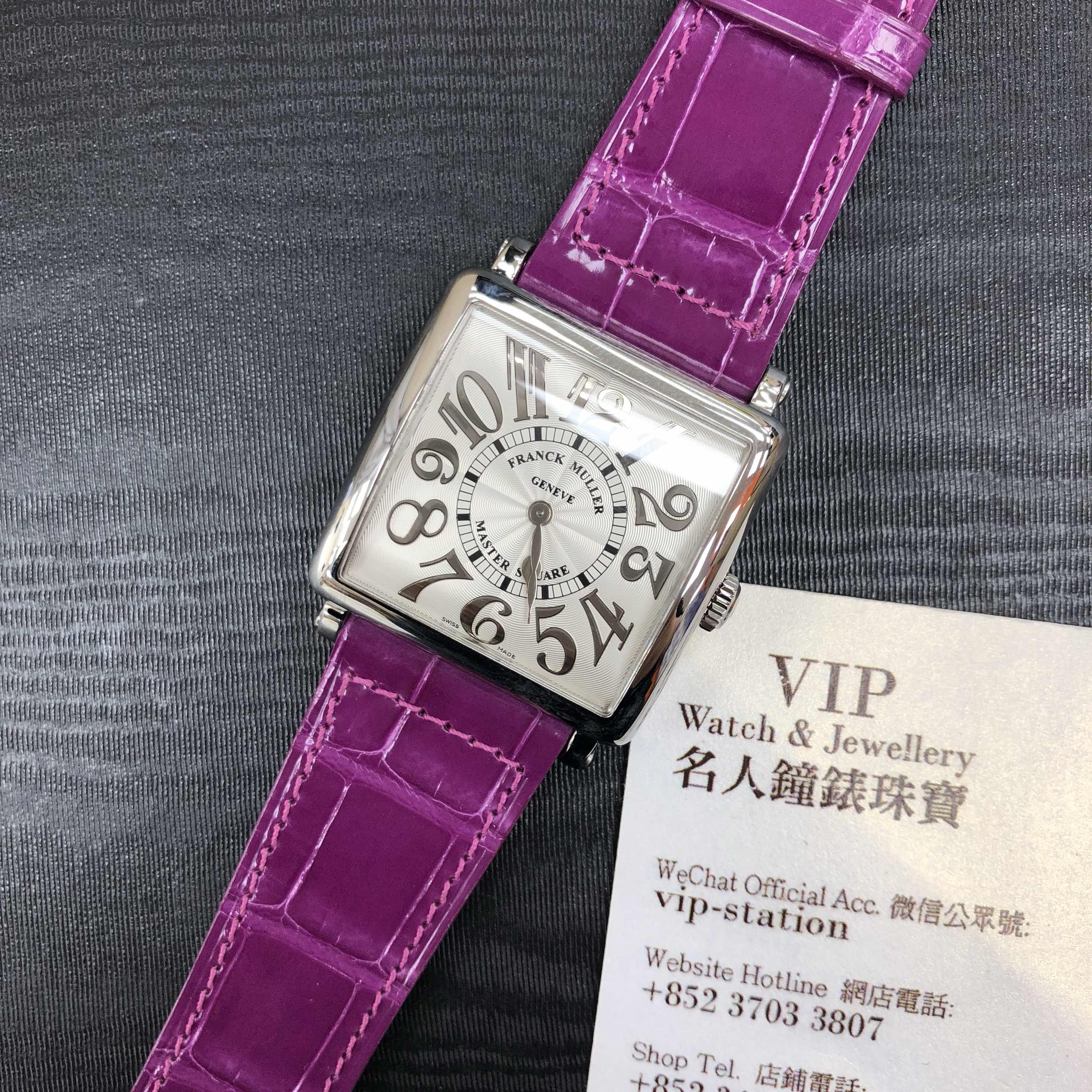 NEW FRANCK MULLER MASTER SQUARE 6002 M QZ REL V (AC) 5