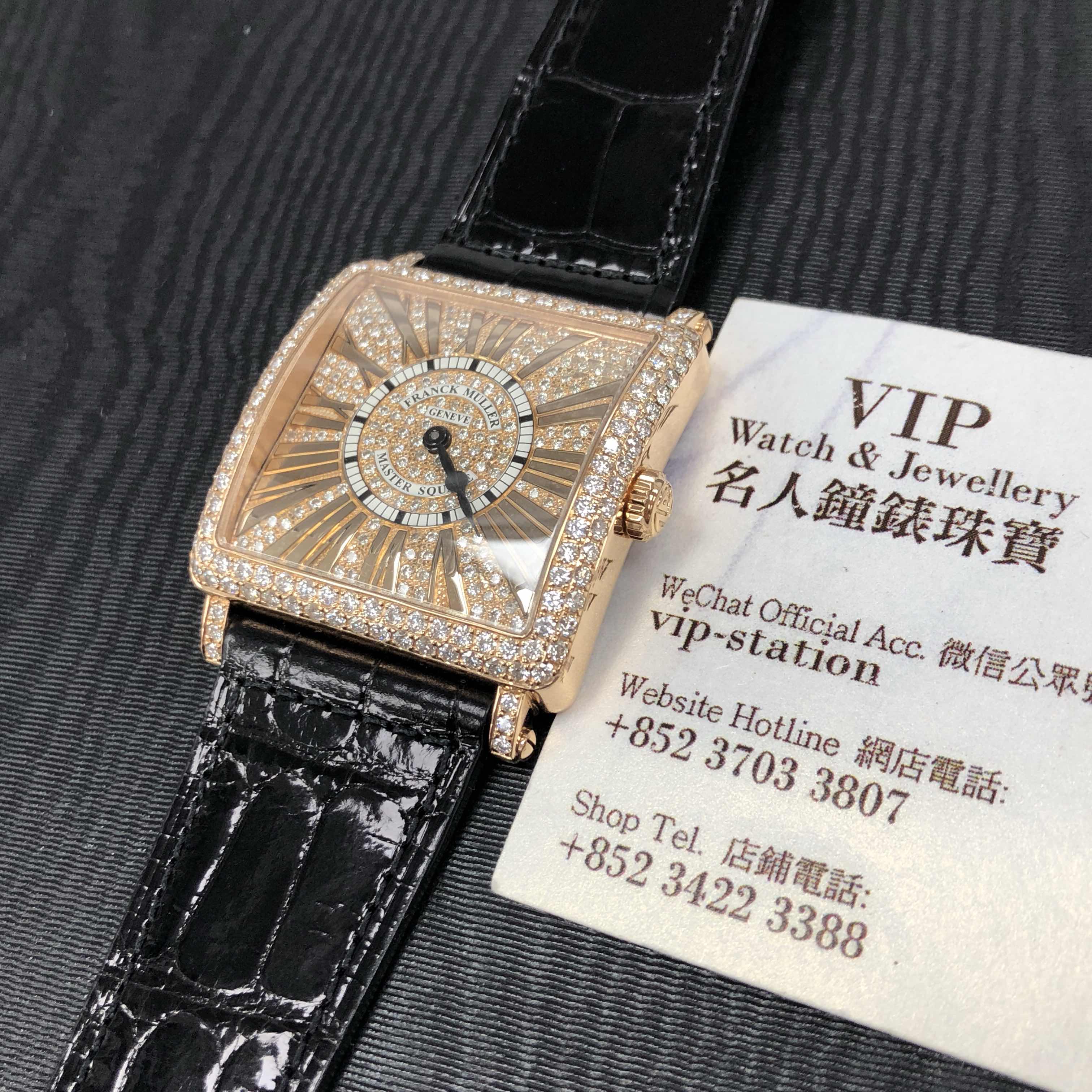 NEW FRANCK MULLER MASTER SQUARE 6002MQZRELRDCD(5N) 5