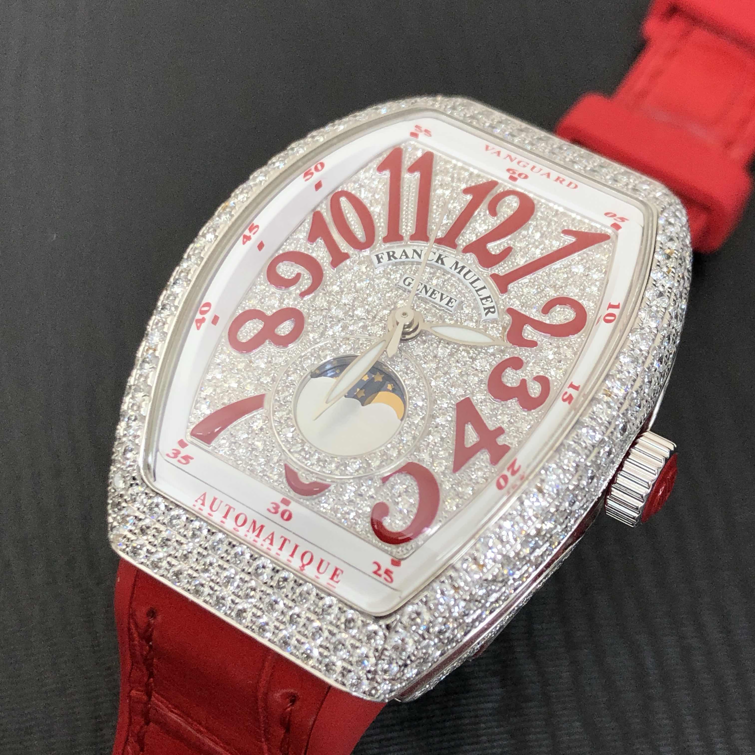 NEW FRANCK MULLER LADIES COLLECTION V 32 SC AT FO L D CD (AC.RG) 5