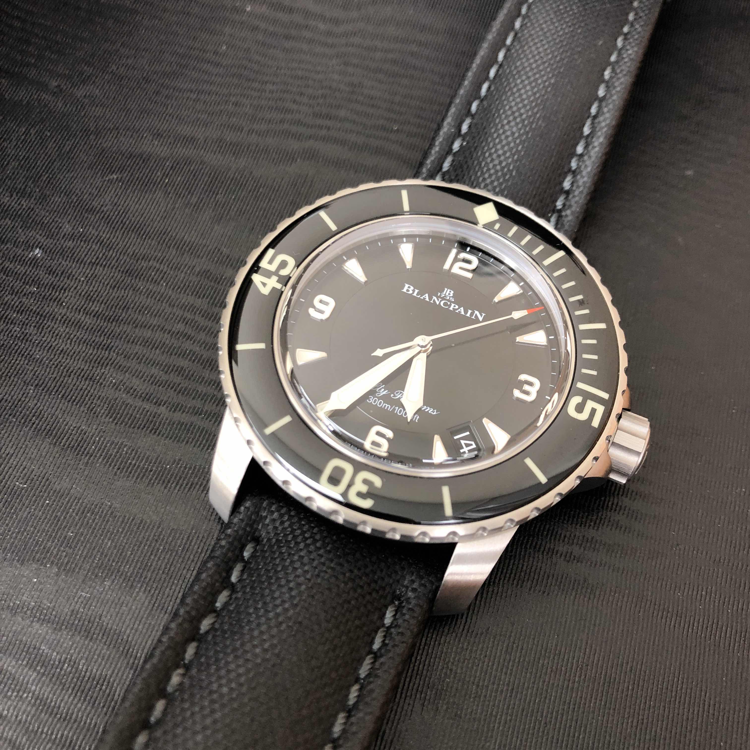 BLANCPAIN FIFTY FATHOMS 5015-12B30-B52A 5