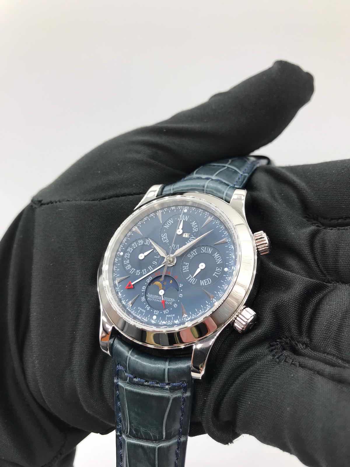 NEW JAEGER-LECOULTRE MASTER GRANDE MEMOVOX MASTER CONTROL ALARM PERPETUAL CALENDAR PLATINUM Q146648A LIMITED EDITION OF 250 PIECES 5