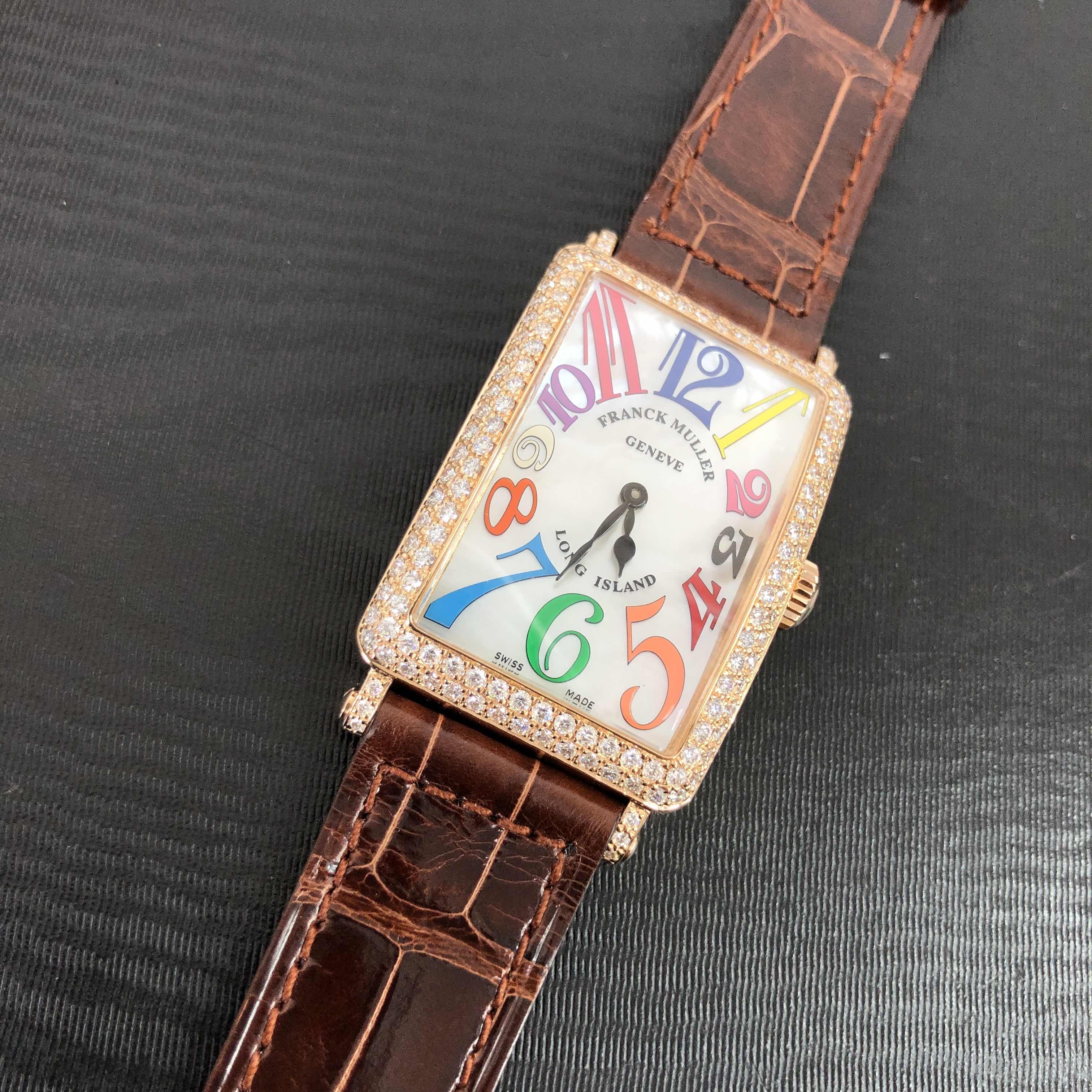 FRANCK MULLER LONG ISLAND 952 QZ COL DRM MOP D (5N) 5