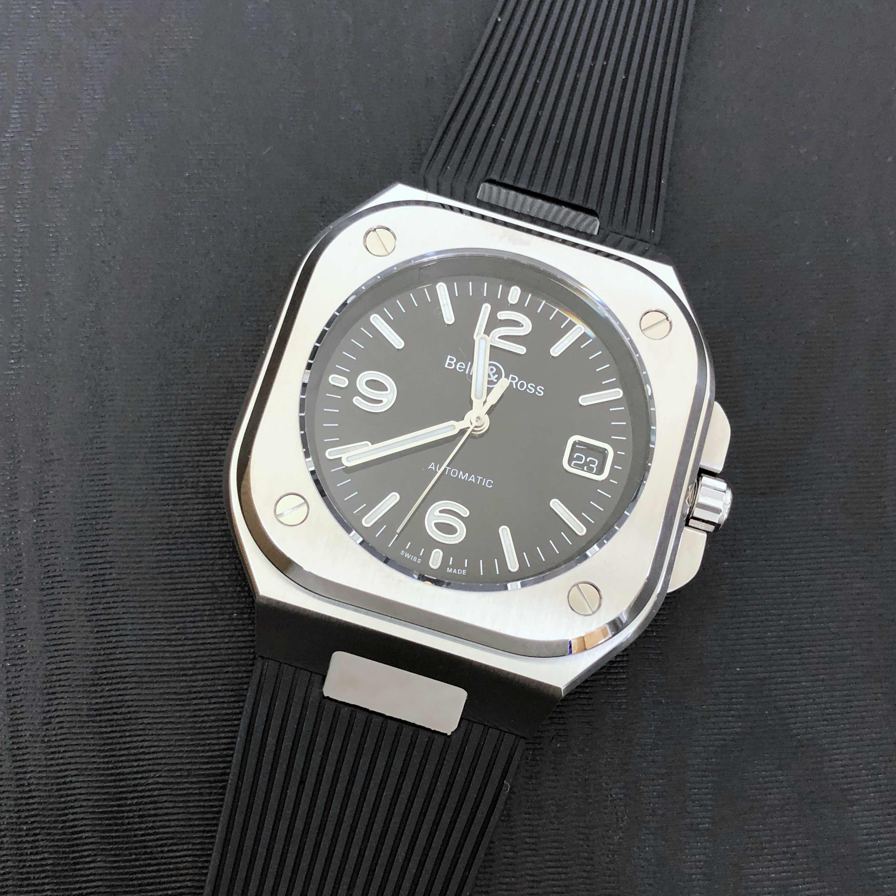 NEW BELL&ROSS BR 05 BR05A-BL-ST/SRB 5