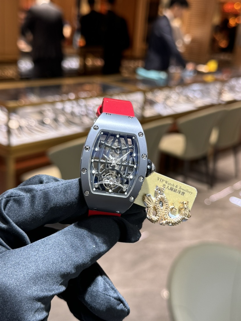 NEW RICHARD MILLE LADYBIRD RM74-01-TI-CE 5