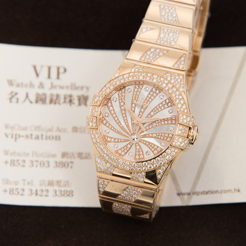 NEW OMEGA CONSTELLATION 123.55.31.20.55.008 6