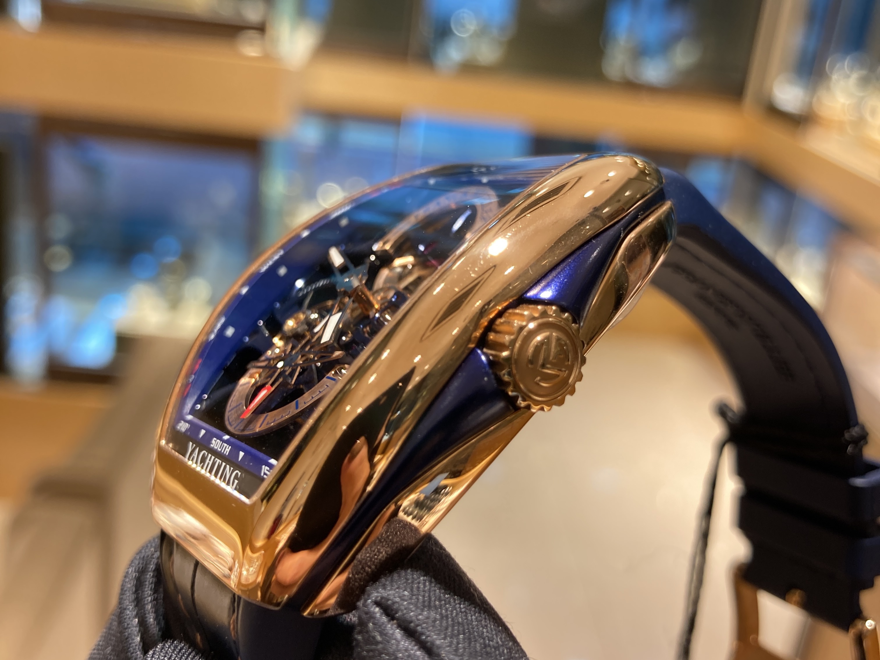 FRANCK MULLER VANGUARD V 41 S6 SQT YACHTING ANC (5N.BL) 6