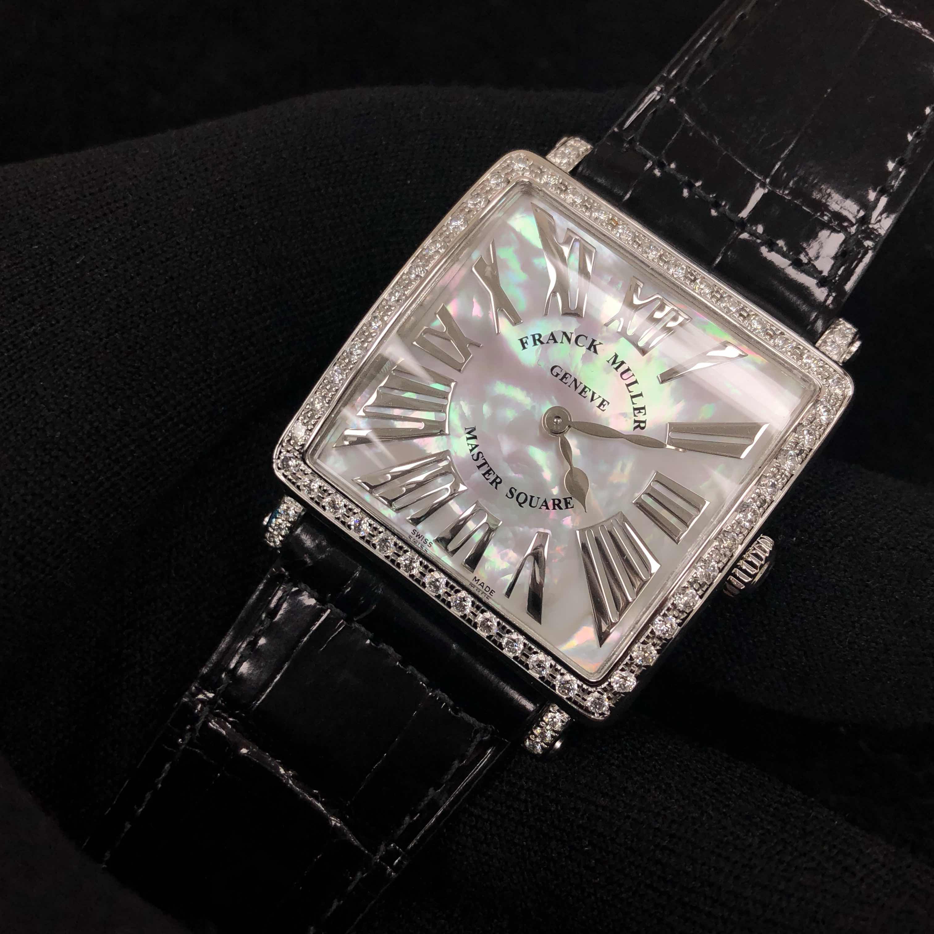 FRANCK MULLER MASTER SQUARE 6002 M B QZ REL R MOP D 1R (AC) 6