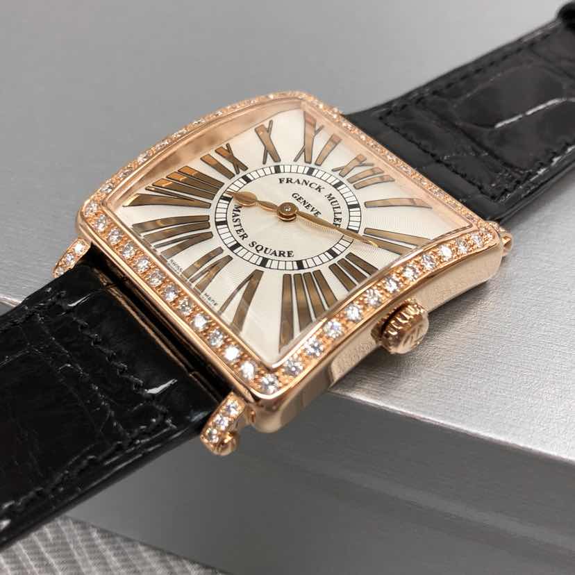 NEW FRANCK MULLER MASTER SQUARE 6002 M QZ REL R D 1R (5N) 6