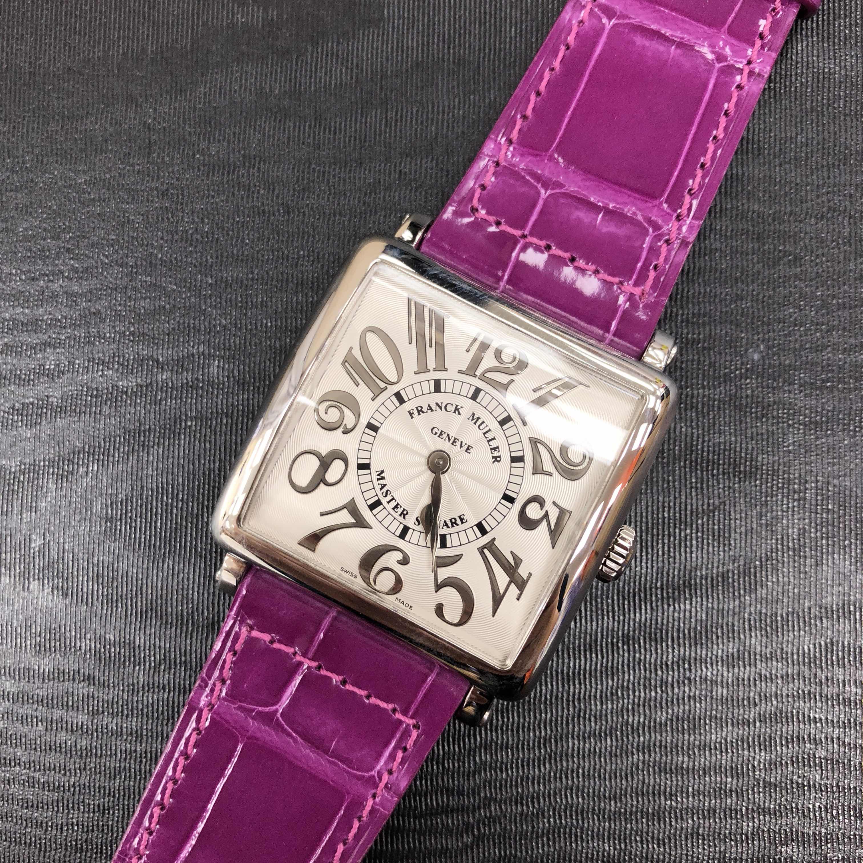 NEW FRANCK MULLER MASTER SQUARE 6002 M QZ REL V (AC) 6
