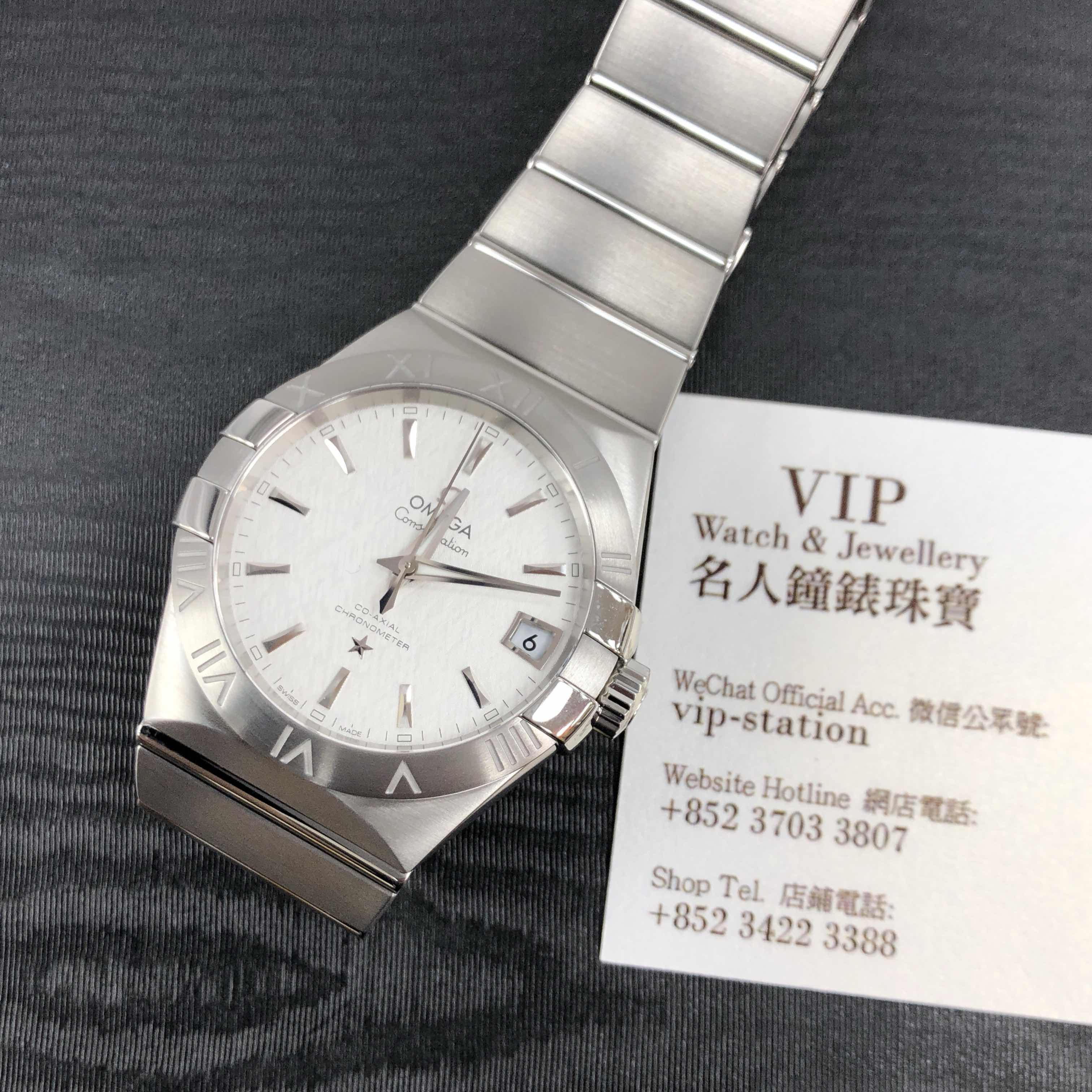 NEW OMEGA CONSTELLATION 123.10.38.21.02.004 6