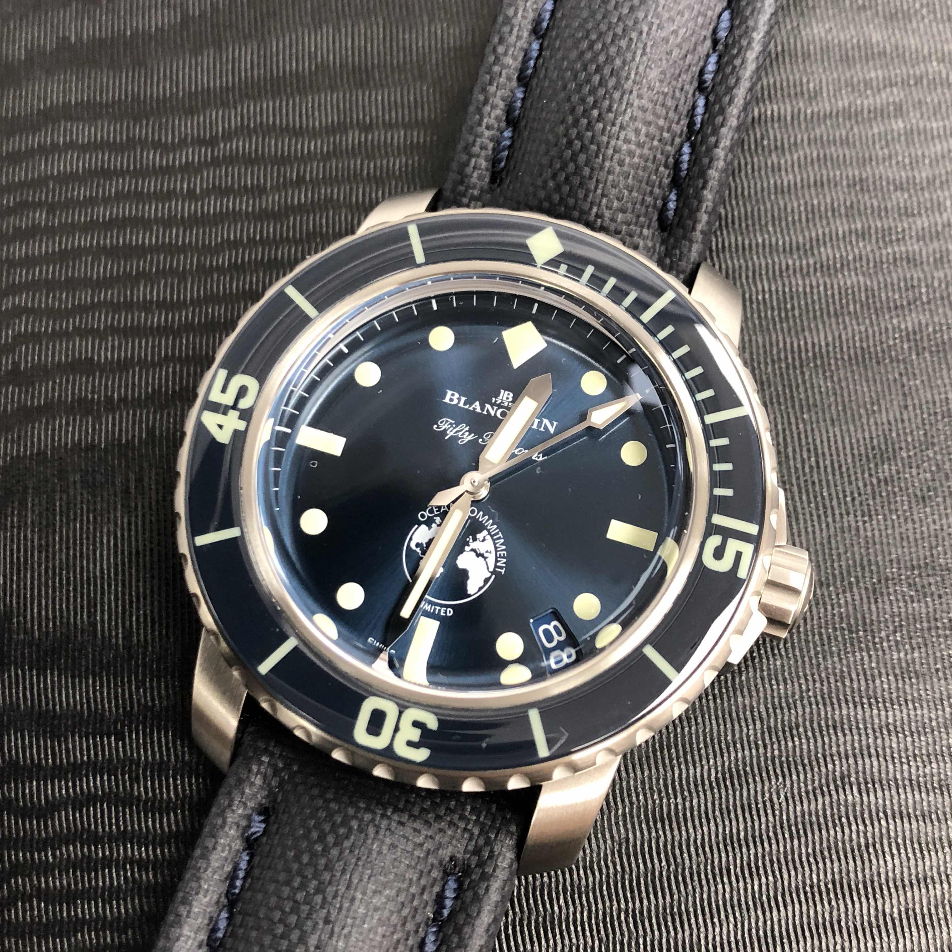 BLANCPAIN FIFTY FATHOMS 5008-11B40-NAOA 6