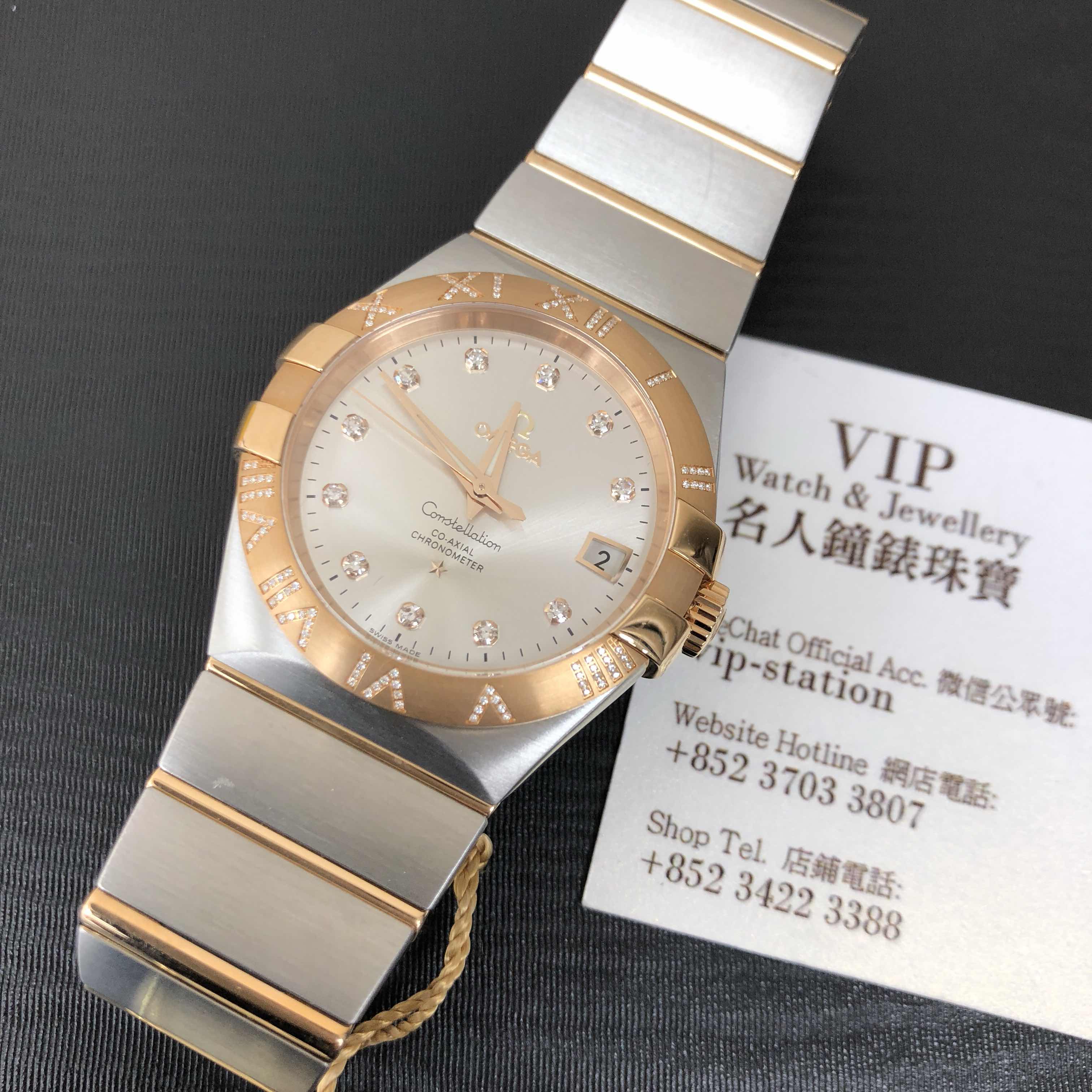 NEW OMEGA CONSTELLATION 123.25.35.20.52.003 6