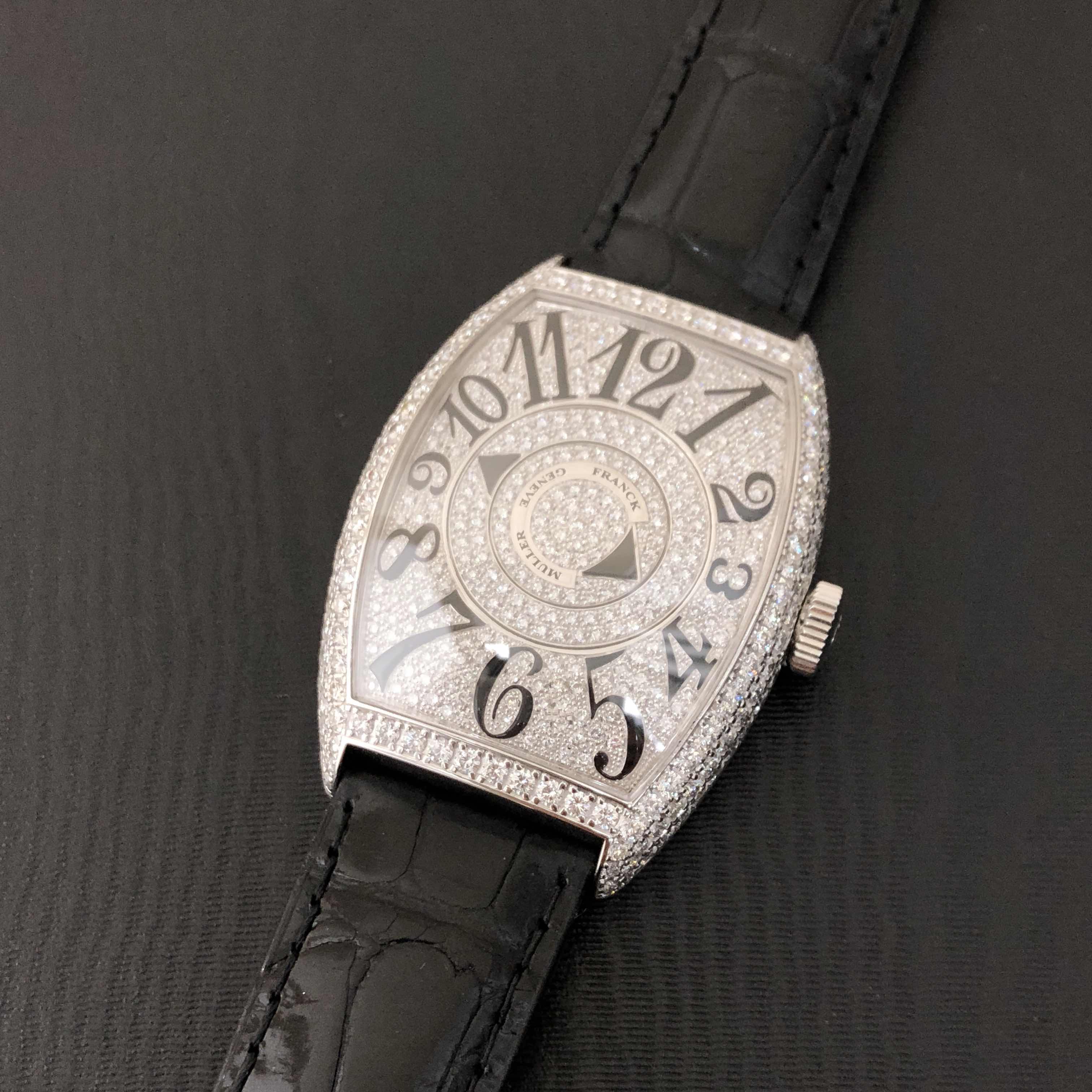 NEW FRANCK MULLER CINTREE CURVEX 6850DMDCDDOUBLEMYSTERY (OG) 6