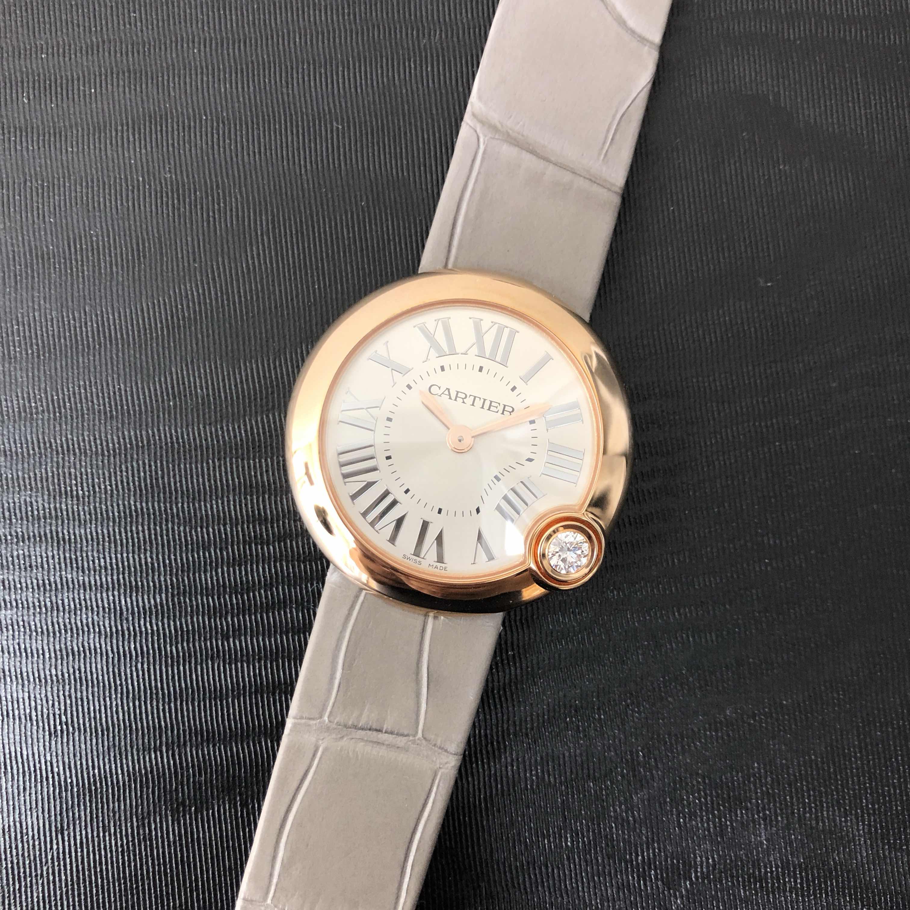 NEW CARTIER BALLON BLANC DE CARTIER WGBL0005 6