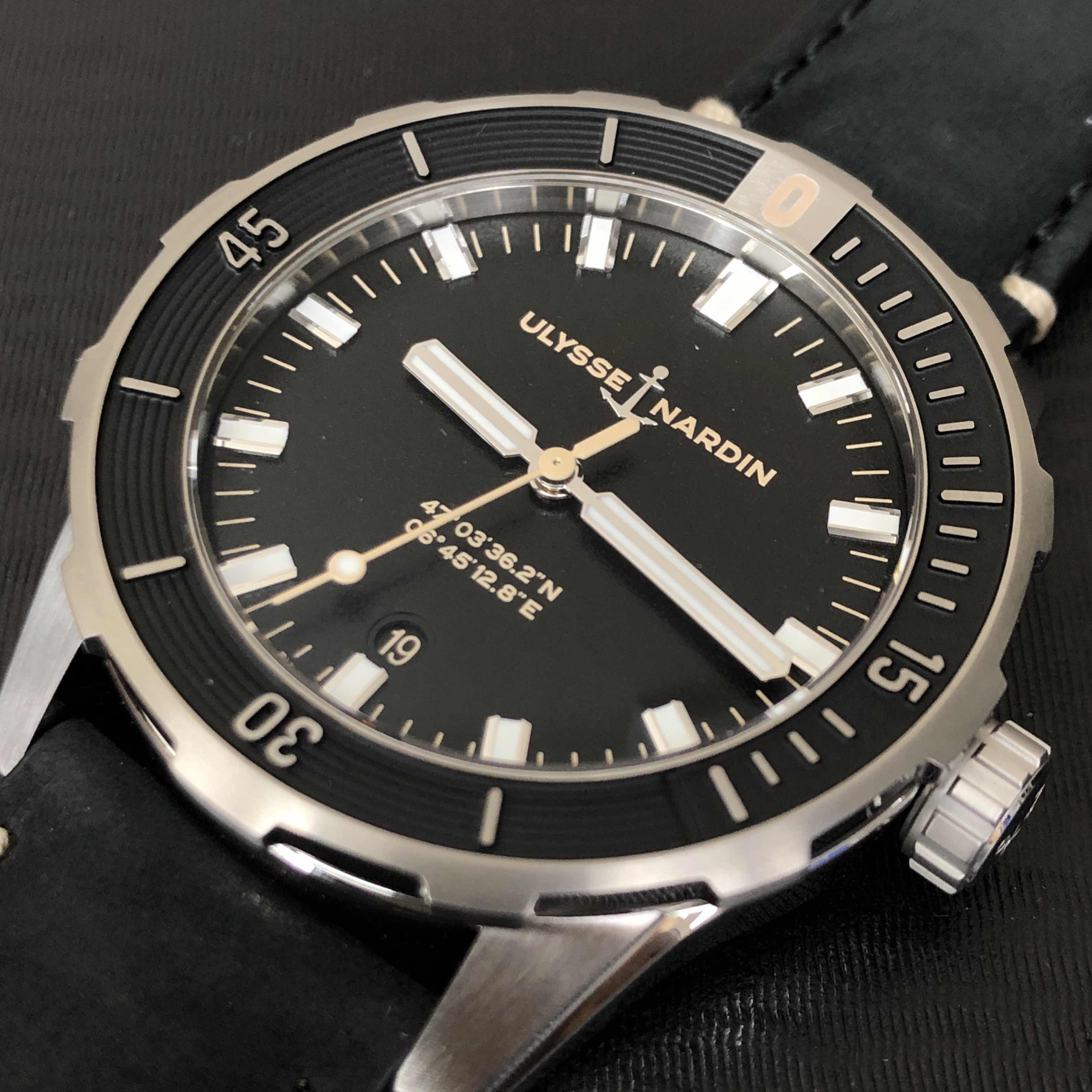 NEW ULYSSE NARDIN DIVERS 8163-175/92 6