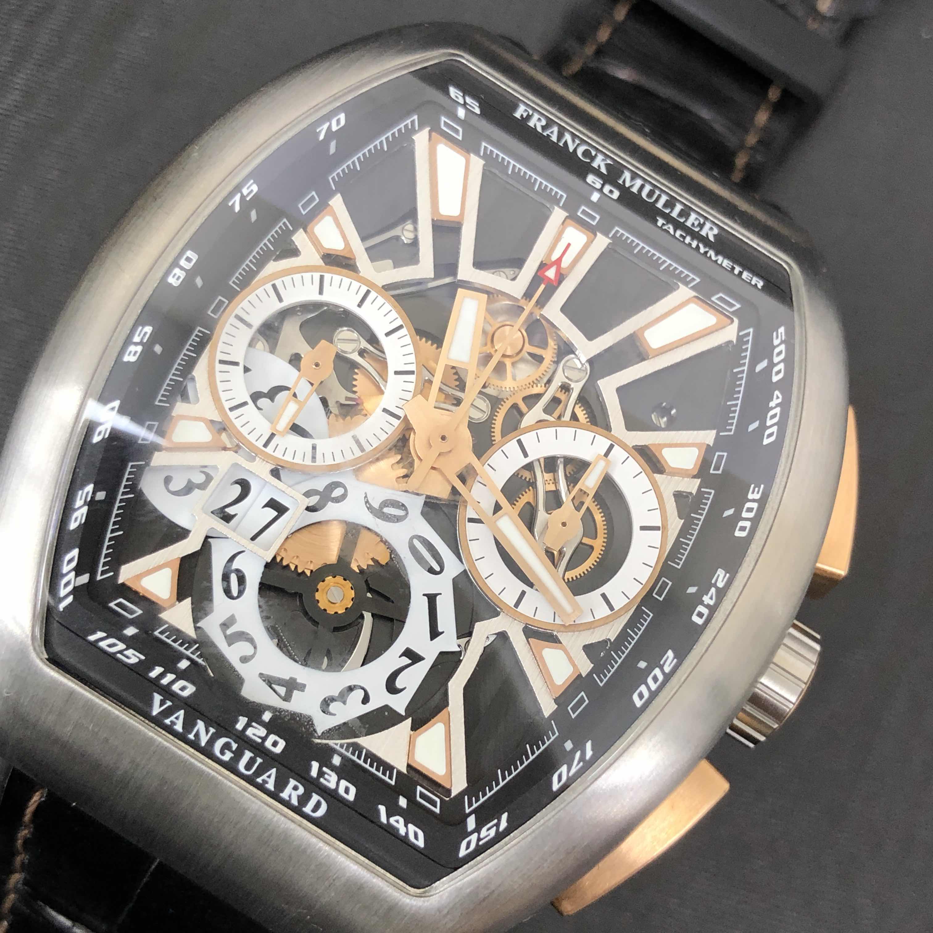 FRANCK MULLER VANGUARD V 45 CC DT GD SQT (AC.BR.NR) 6