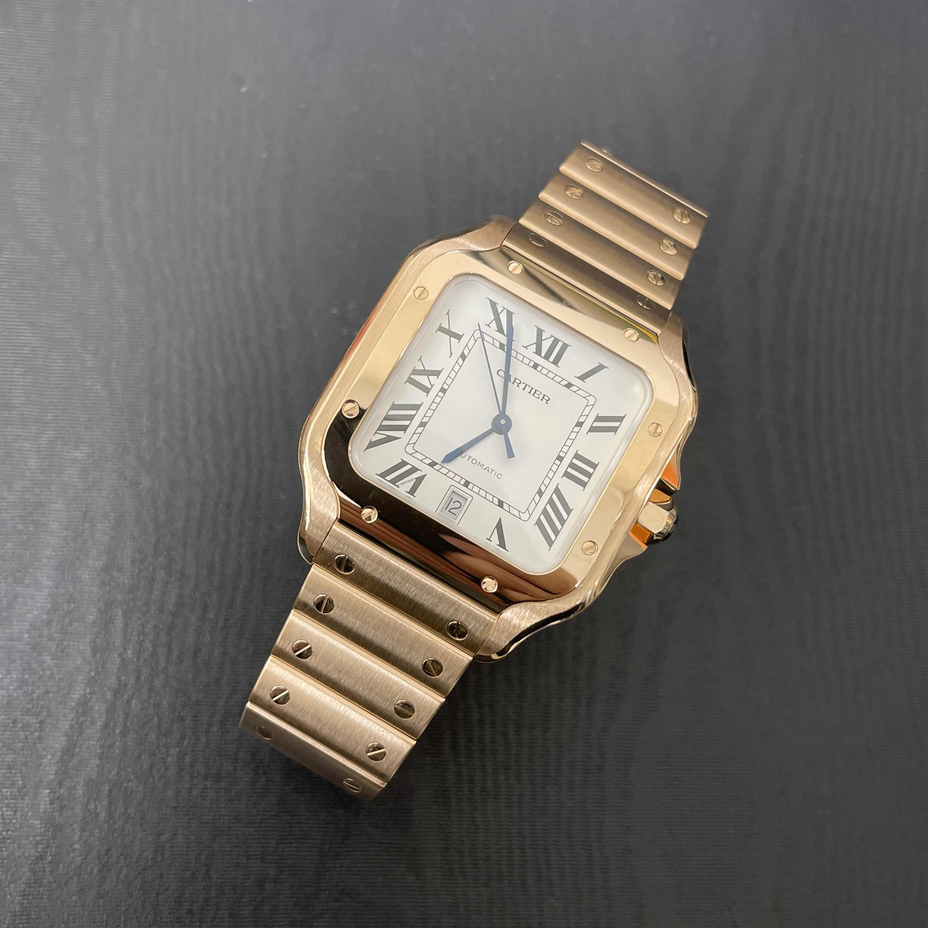 NEW CARTIER SANTOS WGSA0018 6