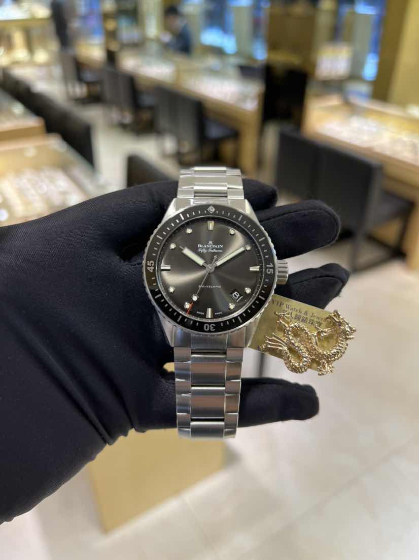 NEW BLANCPAIN FIFTY FATHOMS 5000-1110-71S 6