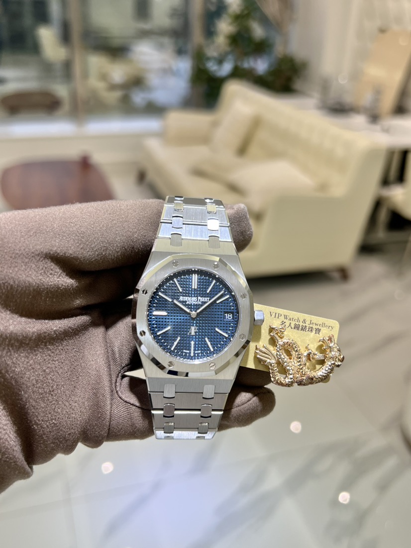 NEW AUDEMARS PIGUET ROYAL OAK 16202ST.OO.1240ST.02 6