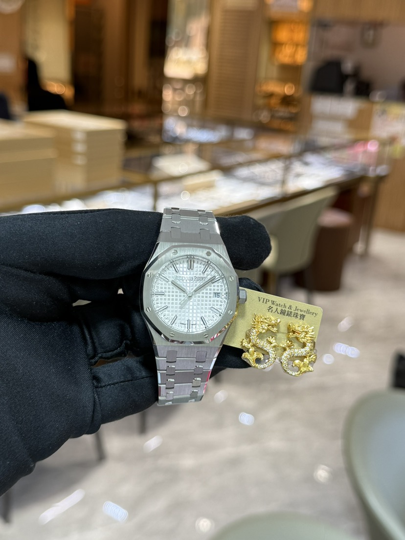 NEW AUDEMARS PIGUET ROYAL OAK 77450ST.OO.1361ST.02 6