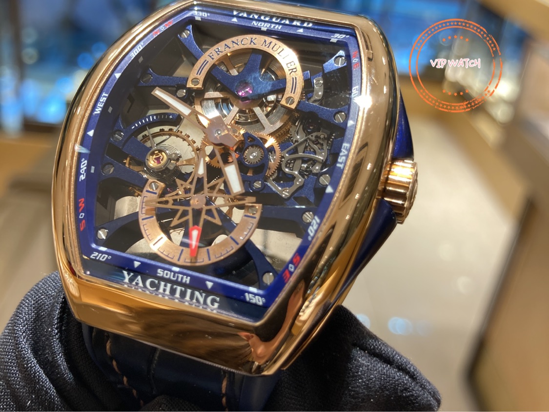 FRANCK MULLER VANGUARD V 41 S6 SQT YACHTING ANC (5N.BL) 7