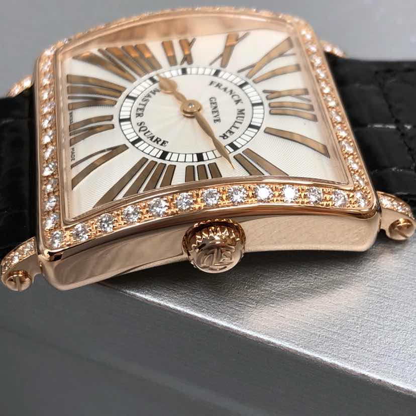 NEW FRANCK MULLER MASTER SQUARE 6002 M QZ REL R D 1R (5N) 7