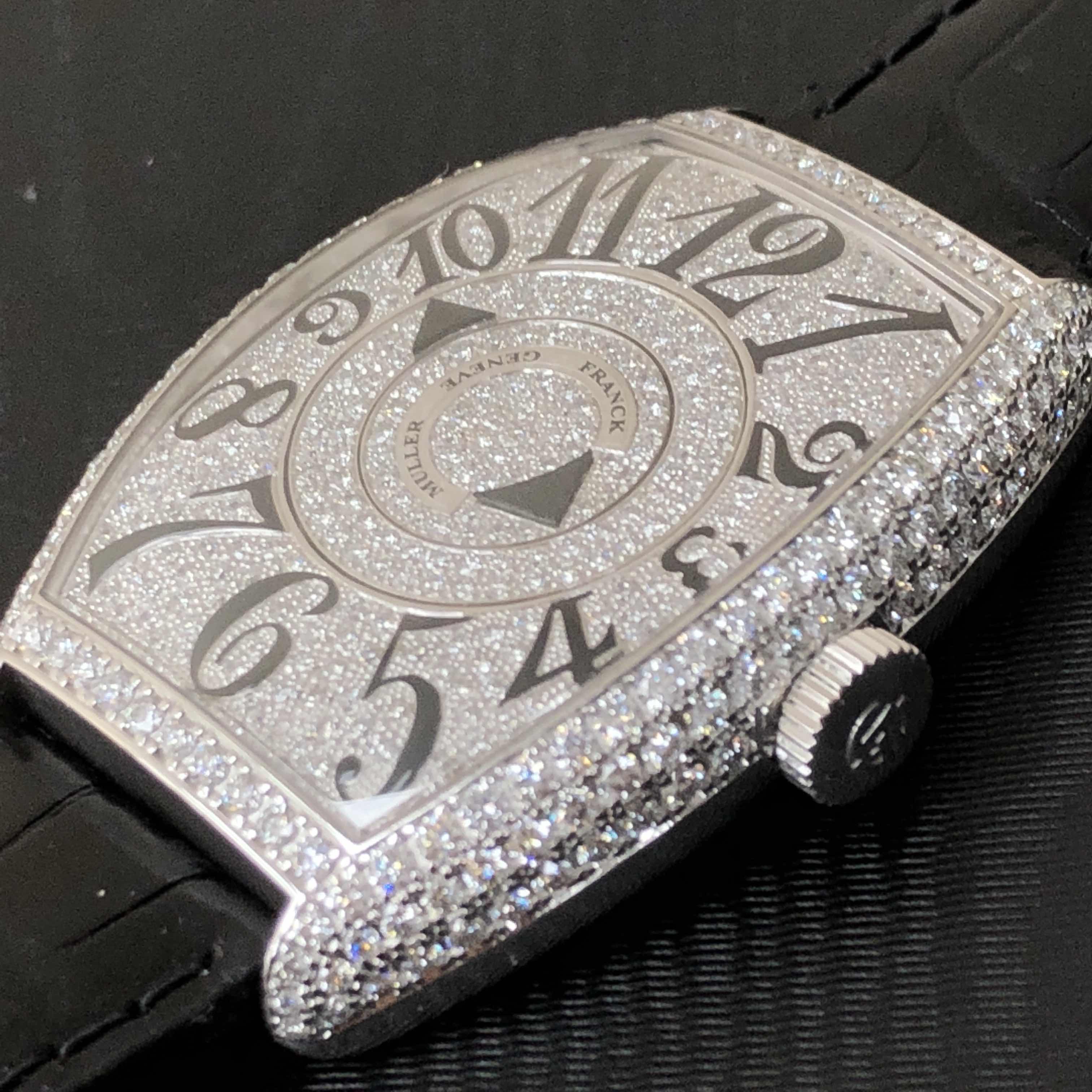 NEW FRANCK MULLER CINTREE CURVEX 6850DMDCDDOUBLEMYSTERY (OG) 7