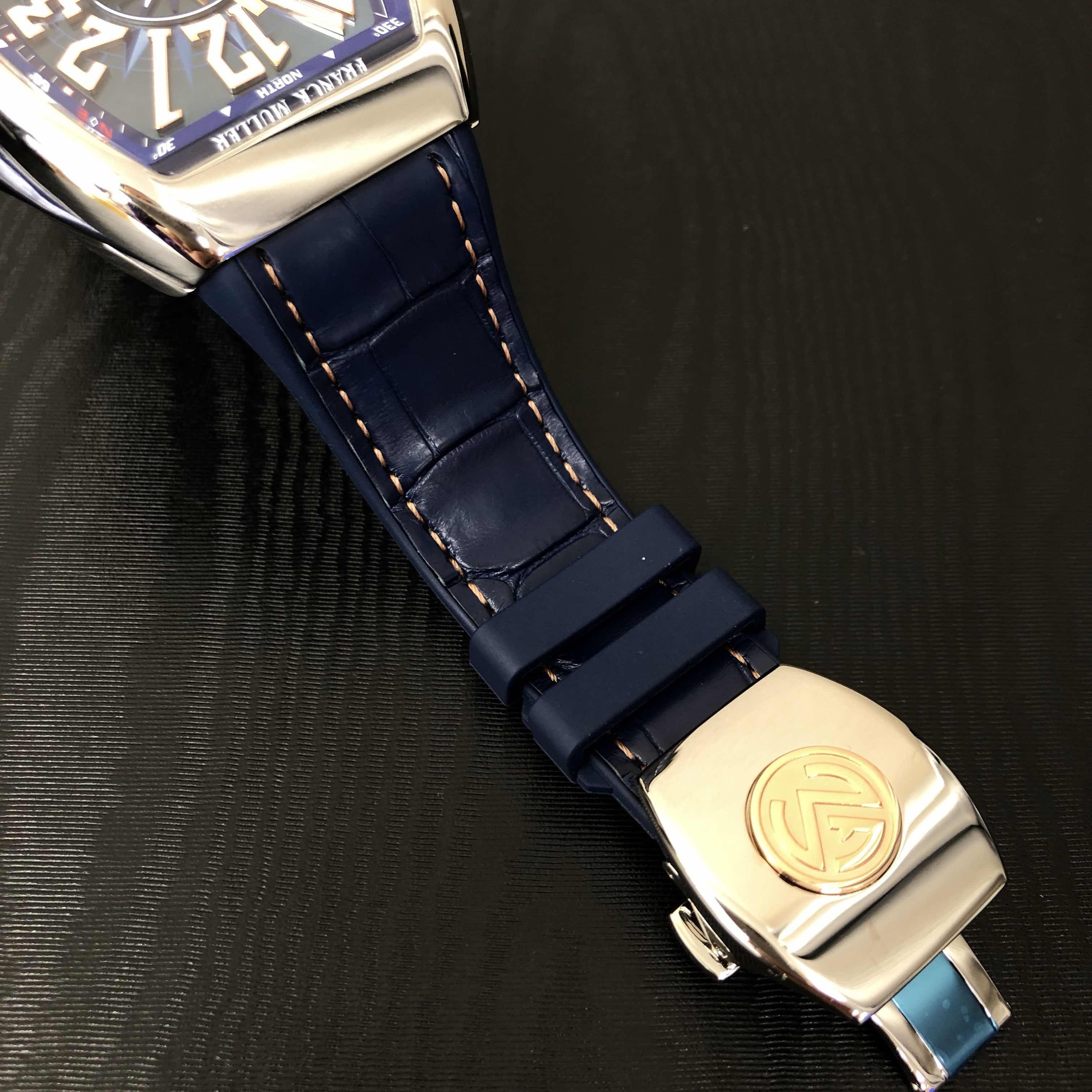 FRANCK MULLER VANGUARD V 45 SC DT YACHTING STG (AC.BL) 7