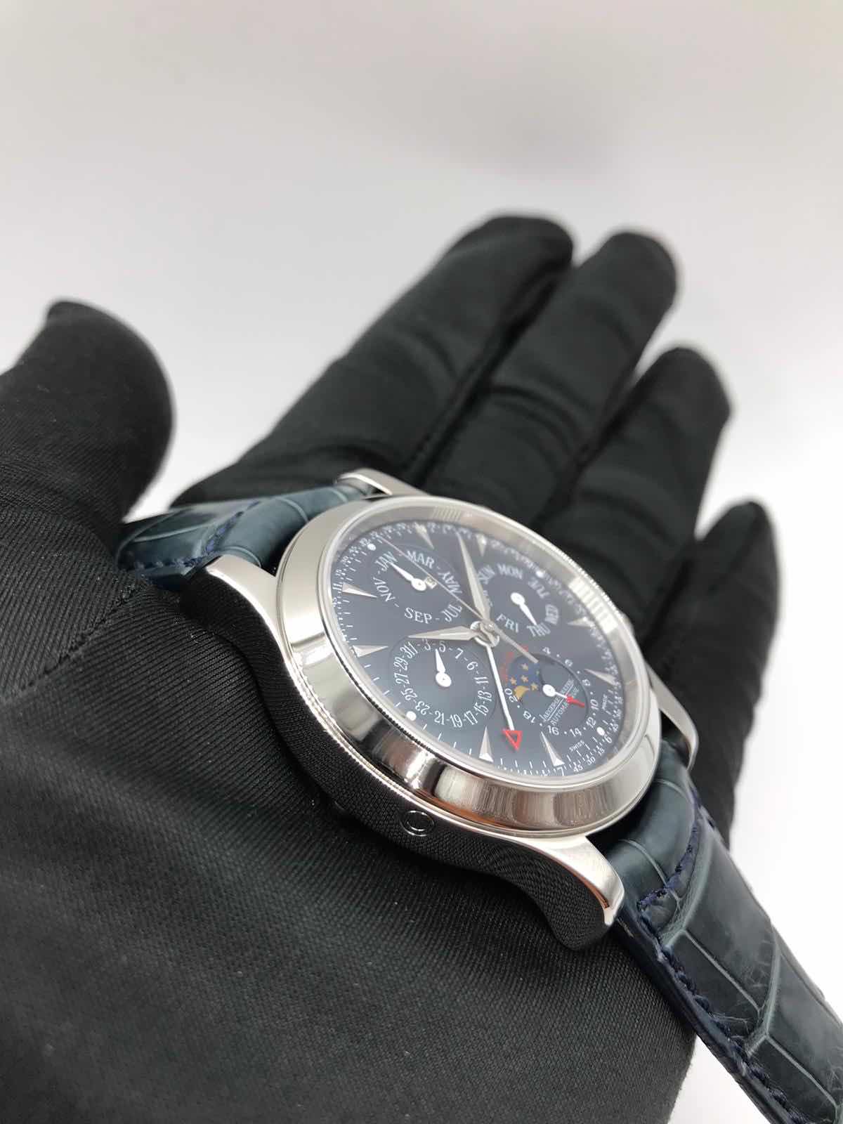NEW JAEGER-LECOULTRE MASTER GRANDE MEMOVOX MASTER CONTROL ALARM PERPETUAL CALENDAR PLATINUM Q146648A LIMITED EDITION OF 250 PIECES 7