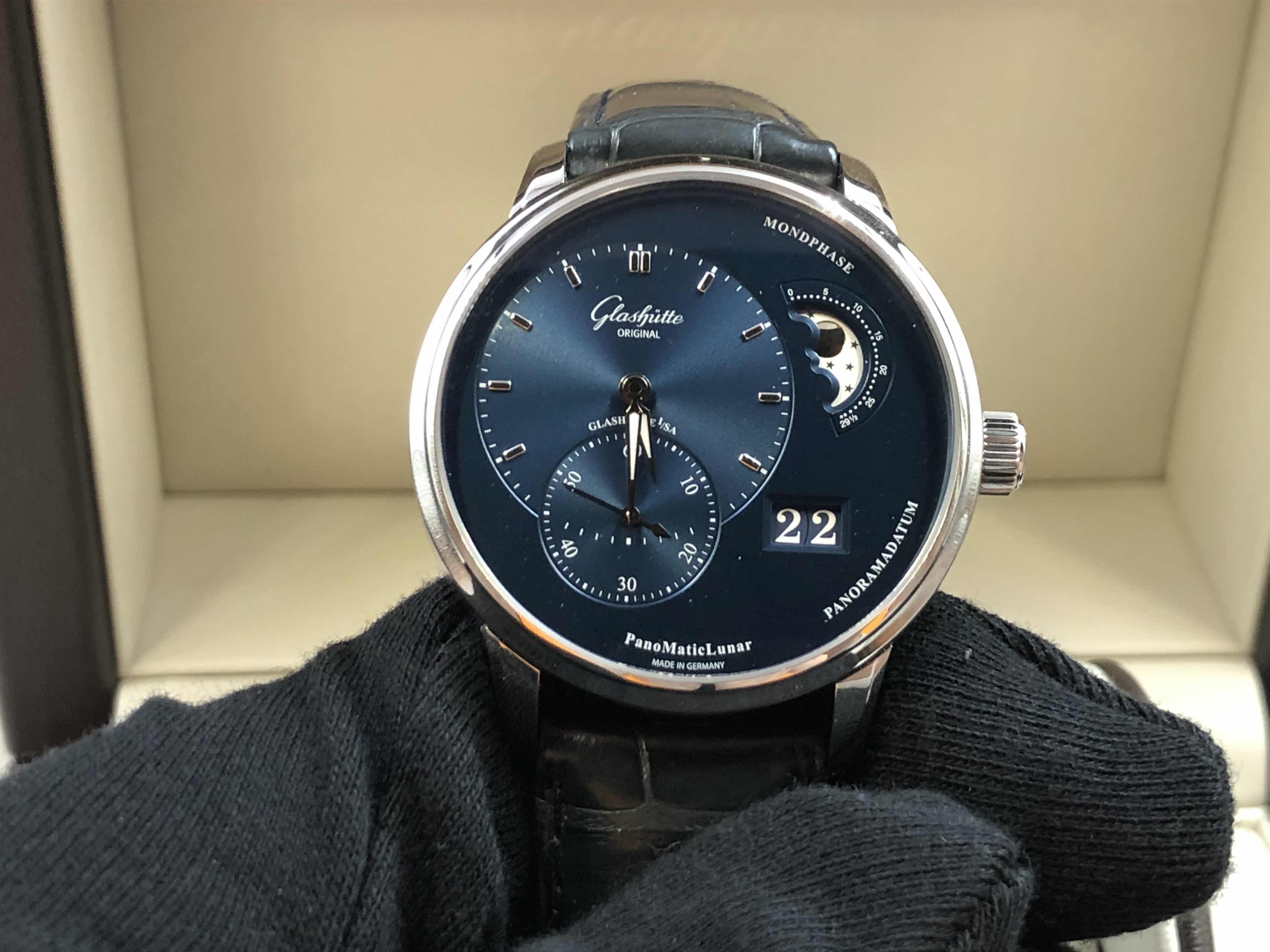 GLASHUTTE PANO MATIC LUNAR 1-90-02-46-32-35 7