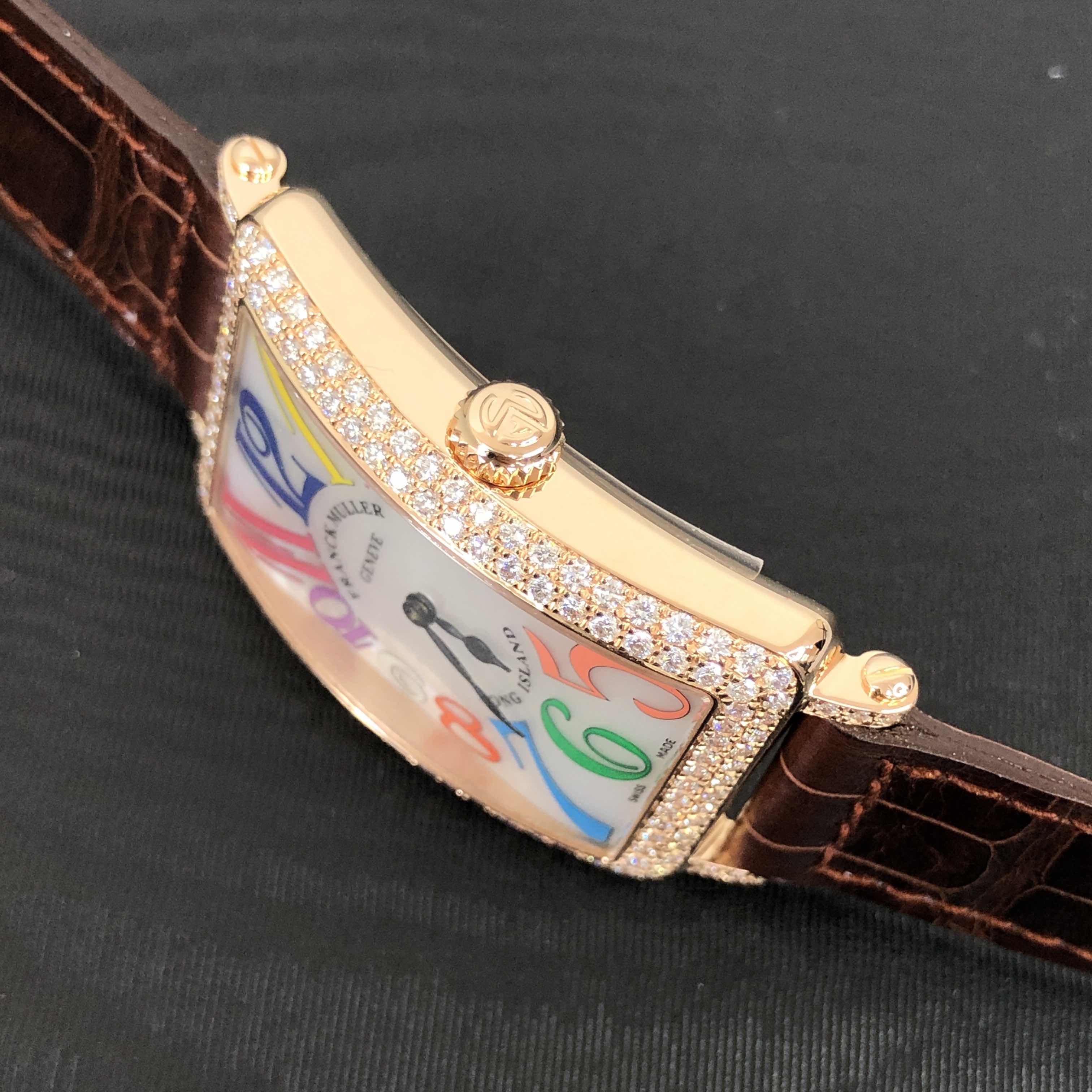 FRANCK MULLER LONG ISLAND 952 QZ COL DRM MOP D (5N) 7