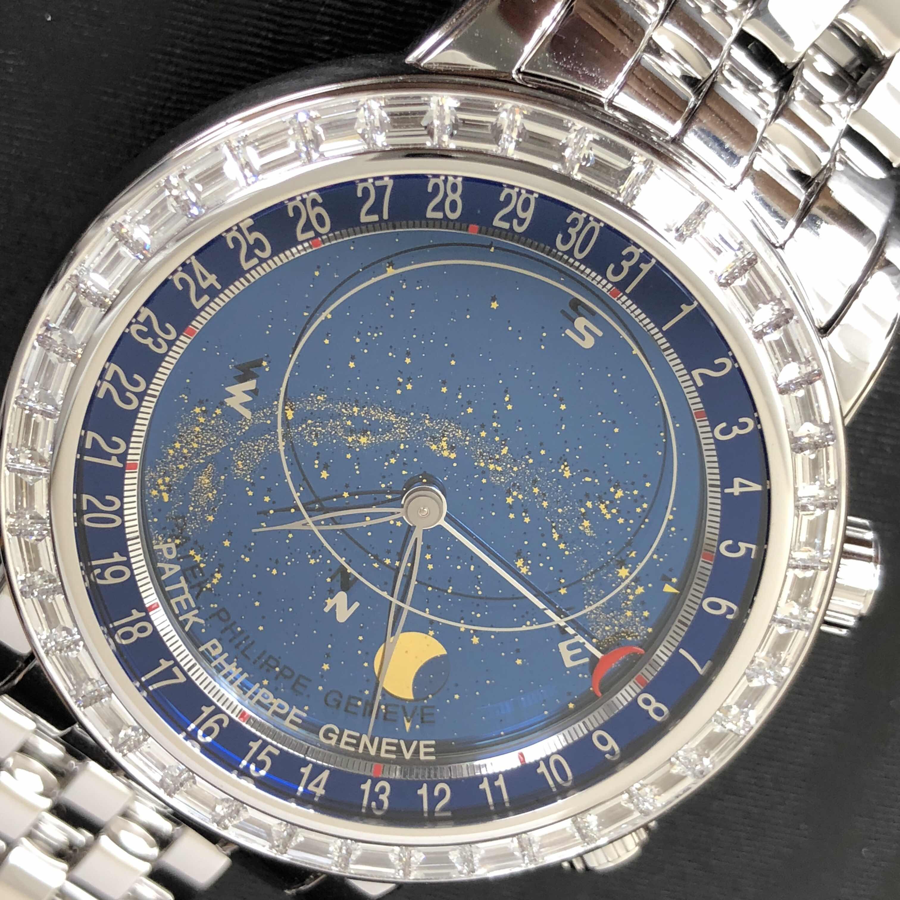 PATEK PHILIPPE CELESTIAL 6104/1G-010 GRAND COMPLICATIONS MOON AGE 7