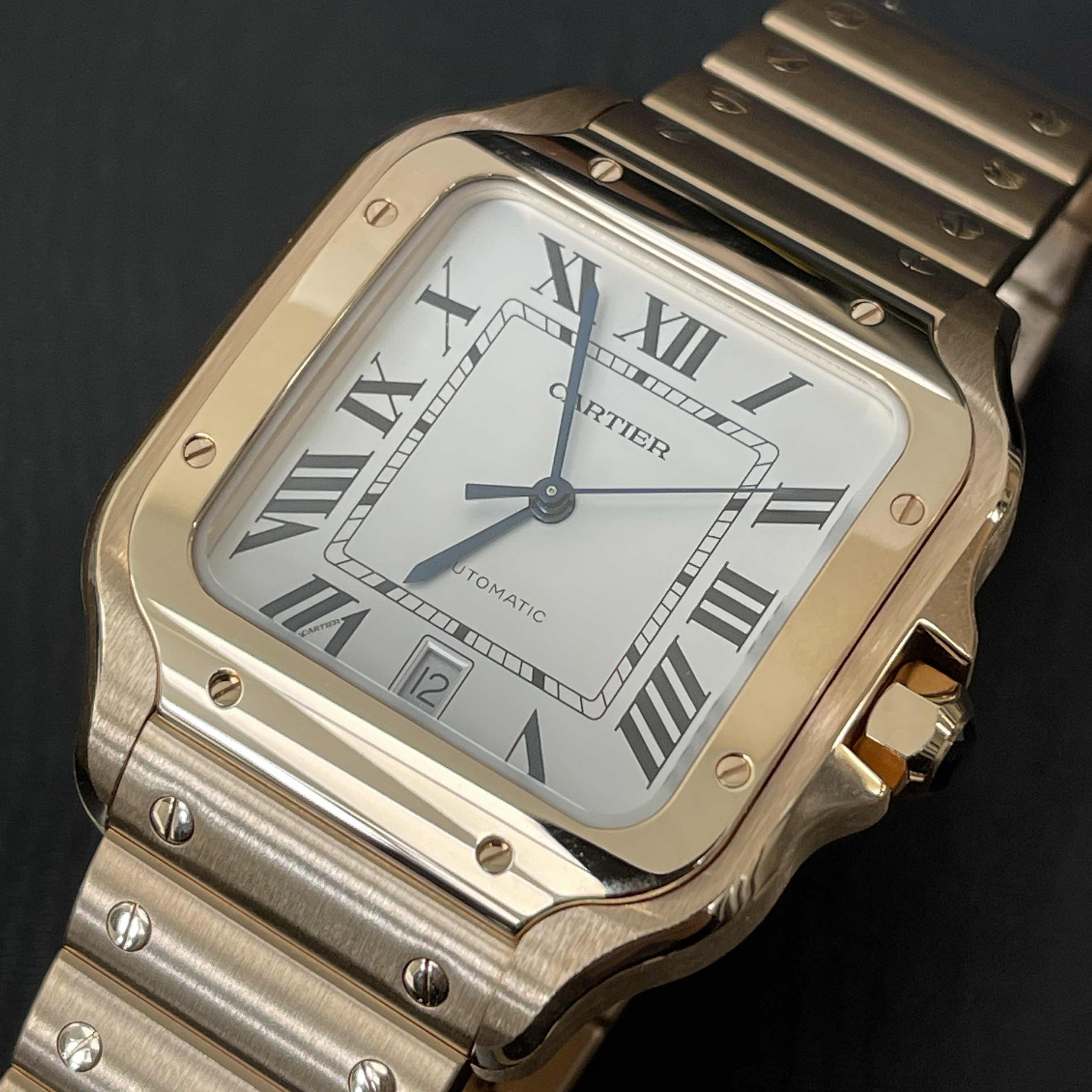NEW CARTIER SANTOS WGSA0018 7