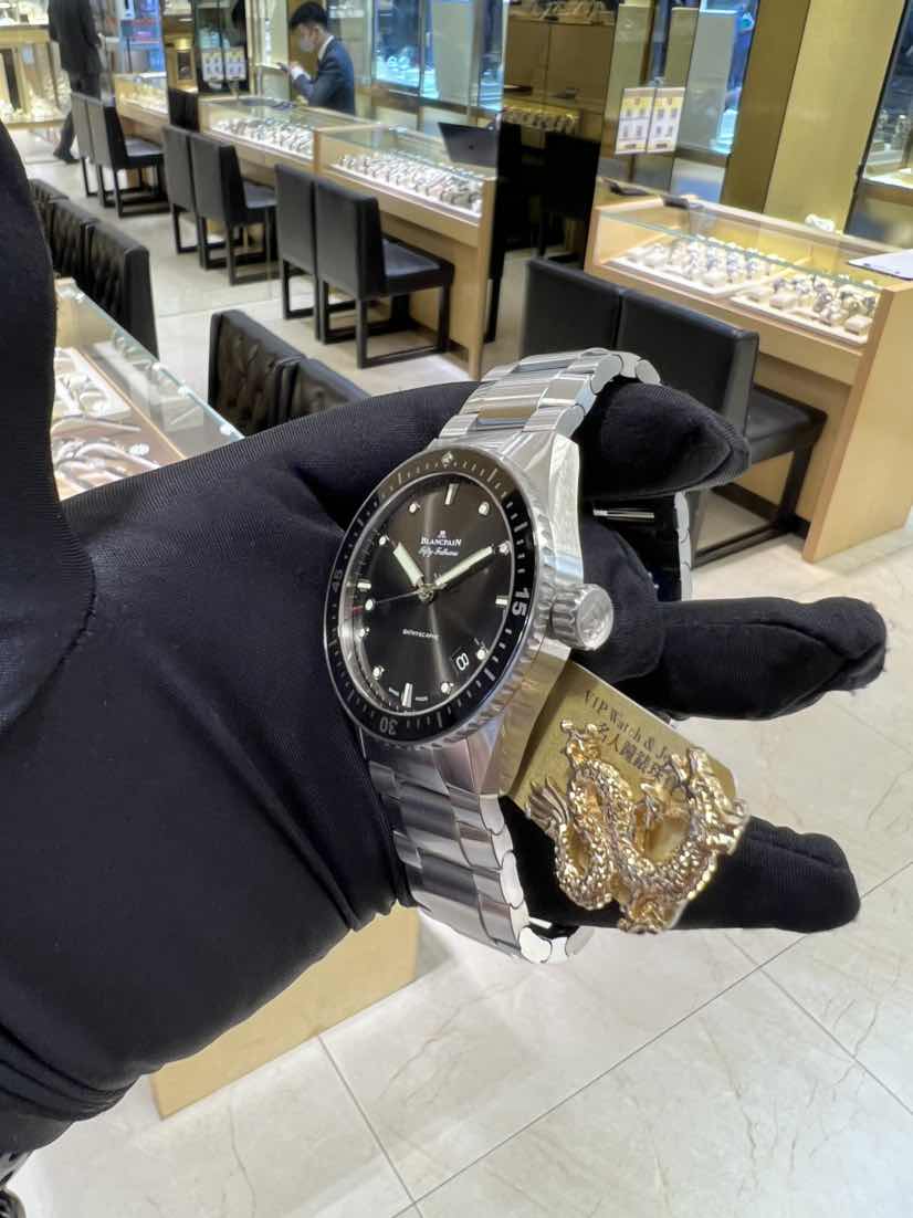 NEW BLANCPAIN FIFTY FATHOMS 5000-1110-71S 7