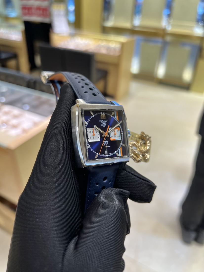 NEW TAG HEUER MONACO CBL2115.FC6494 7