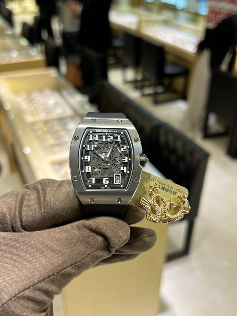 NEW RICHARD MILLE EXTRA FLAT RM 67-01 TI 7