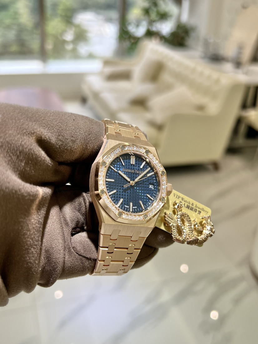 NEW AUDEMARS PIGUET ROYAL OAK 15551OR.ZZ.1356OR.05 7