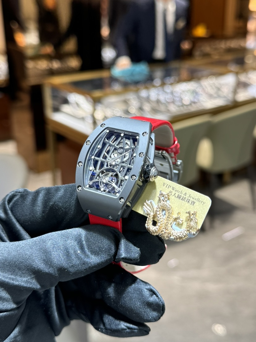 NEW RICHARD MILLE LADYBIRD RM74-01-TI-CE 7