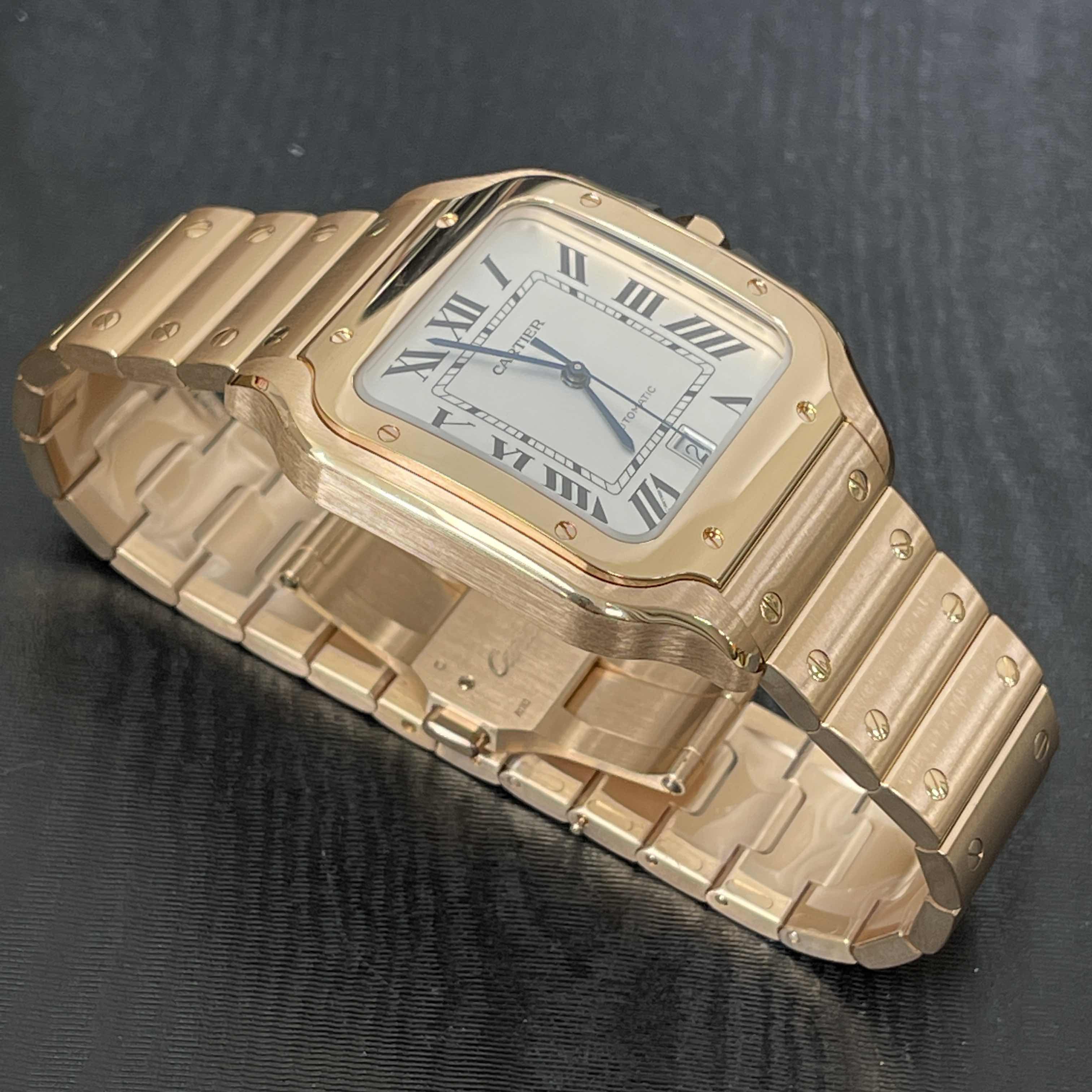 NEW CARTIER SANTOS WGSA0018 8