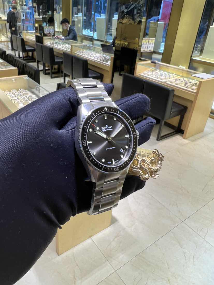 NEW BLANCPAIN FIFTY FATHOMS 5000-1110-71S 8