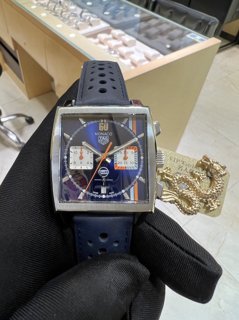 NEW TAG HEUER MONACO CBL2115.FC6494 8