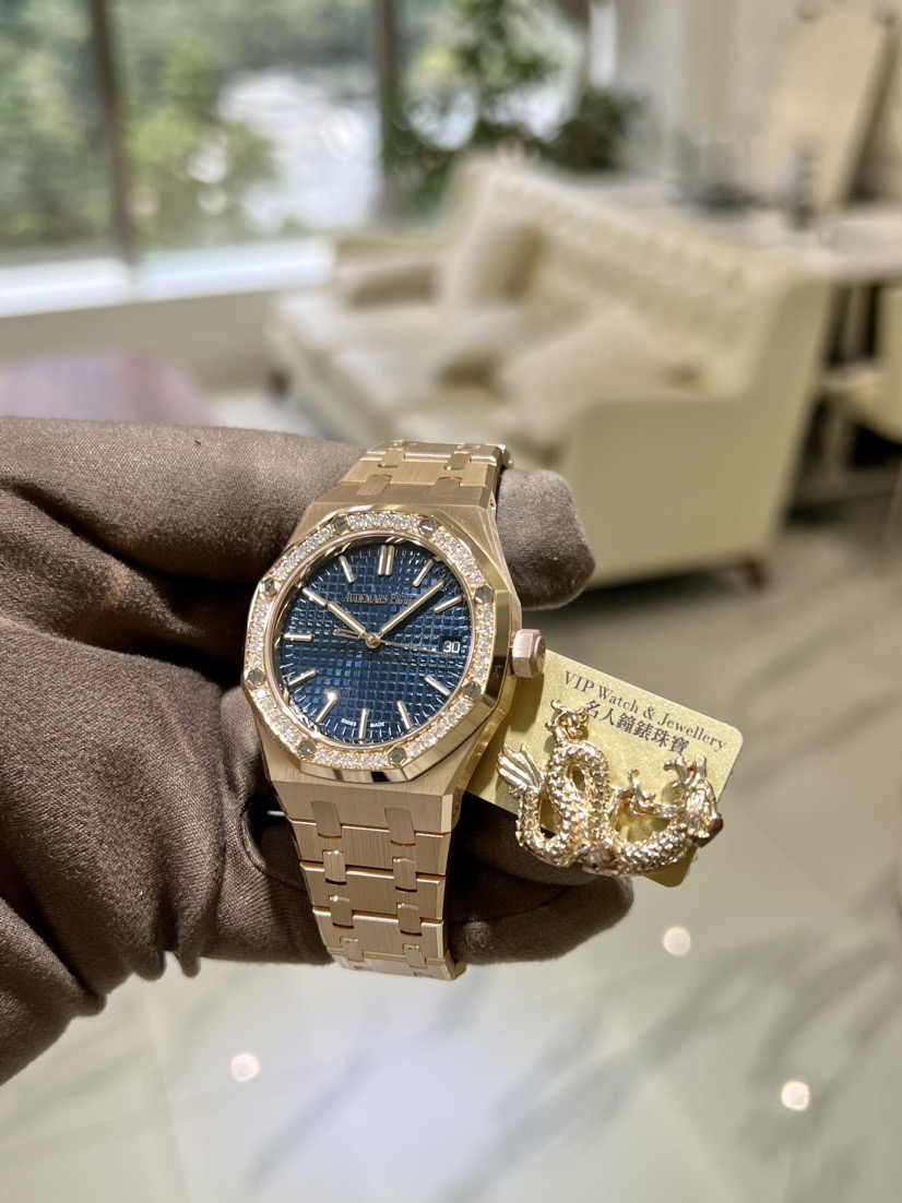 NEW AUDEMARS PIGUET ROYAL OAK 15551OR.ZZ.1356OR.05 8